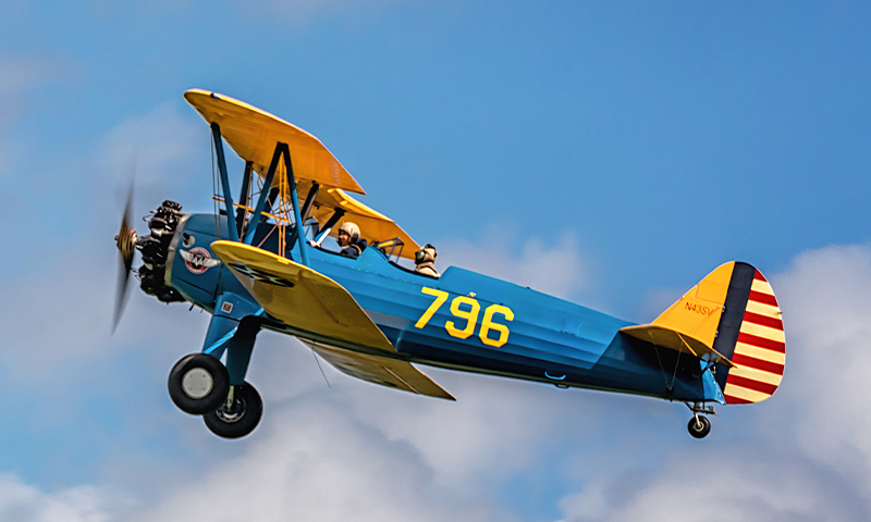 N43SV Boeing-Stearman PT-13 D Kaydet